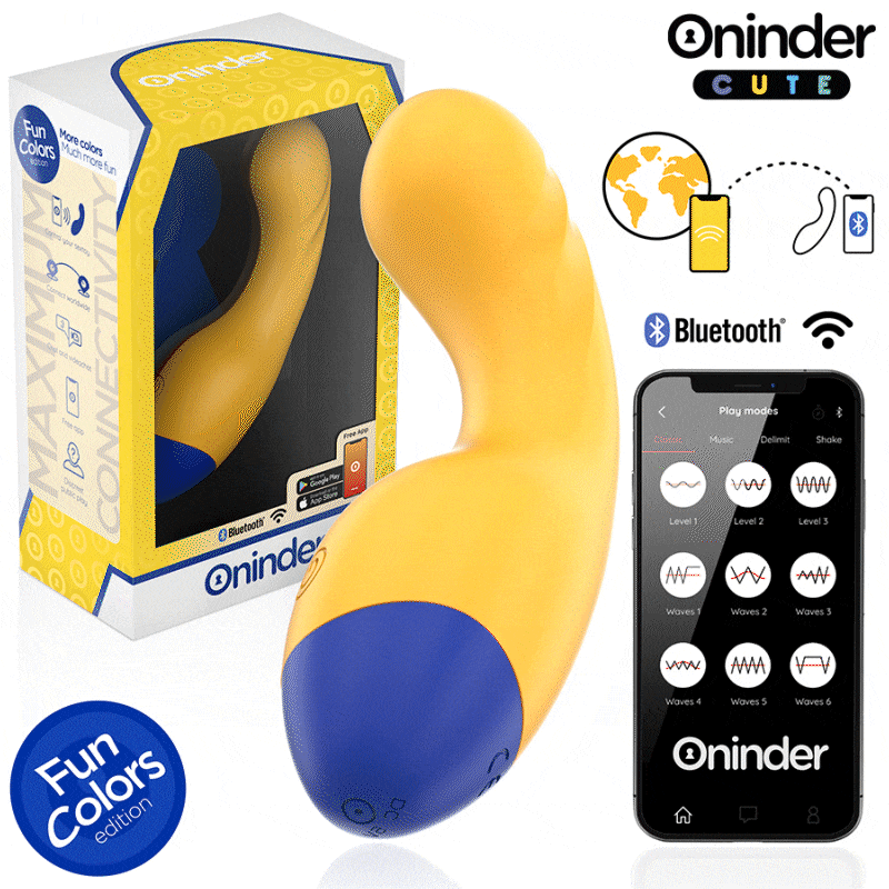 ONINDER CUTE - LOVE BUDDY MASTER G-SPOT VIBRATOR - FREE WORLDWIDE APP