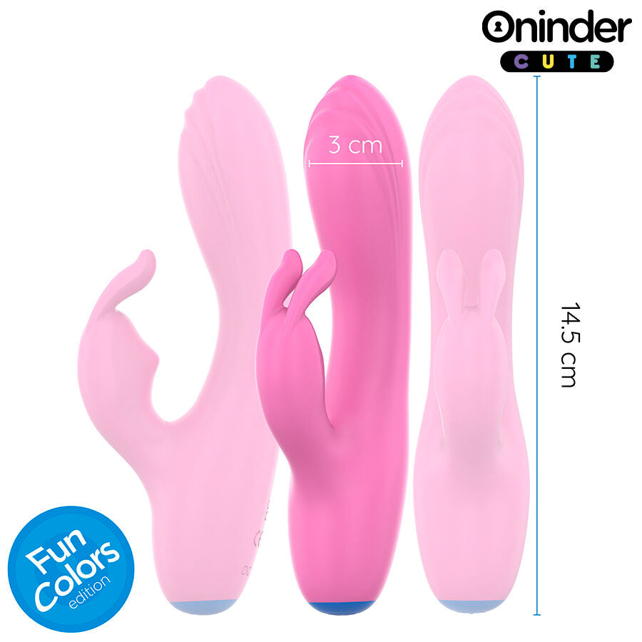 ONINDER CUTE - LOVE BUNNY VIBRATOR G-SPOT CLITORIS - FREE WORLDWIDE APP