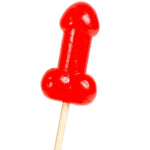 SECRETPLAY - CHERRY CANDY PENIS LOLLIPOP WITH SPICY HEAT EFFECT