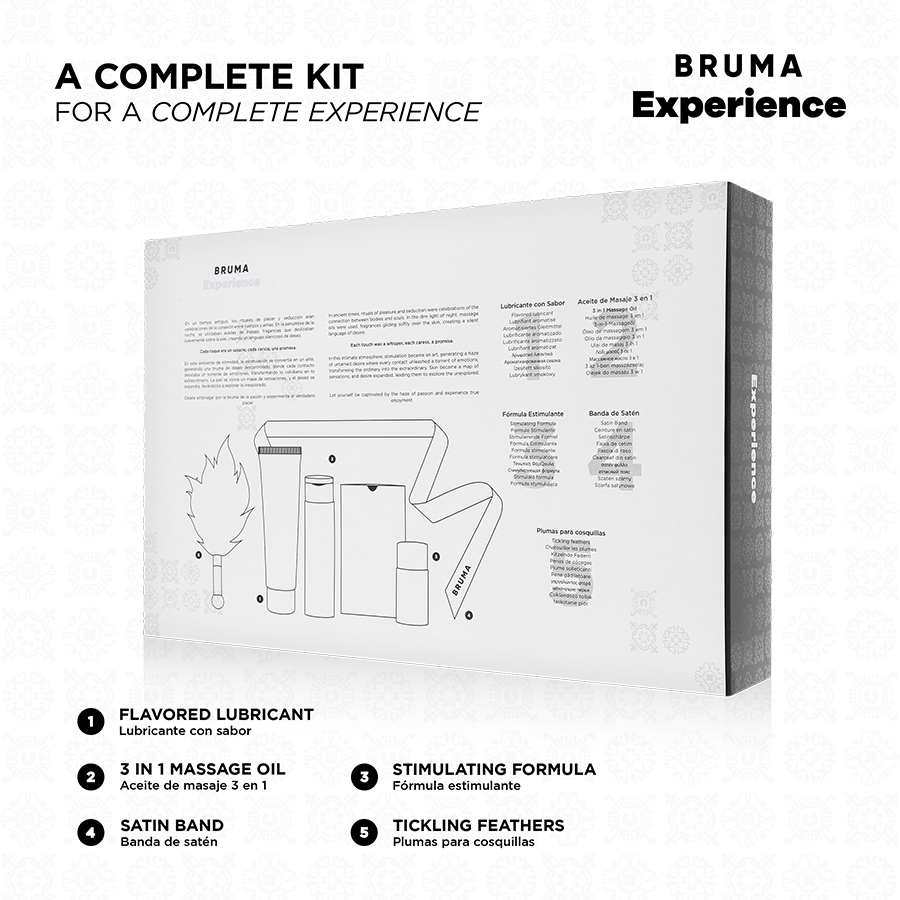 BRUMA XPERIENCE - SWEET WATERMELON TEMPTATION KIT WITH ORGASM ENHANCER