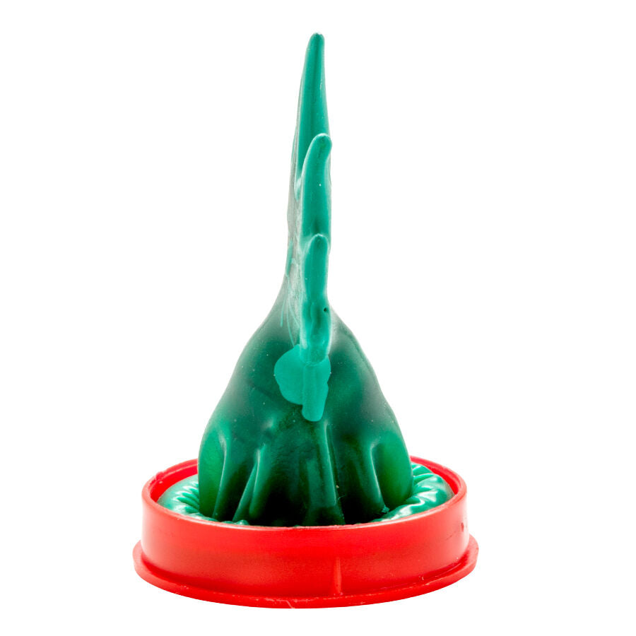 CONDOMERIE - HANDPAINTED NOVELTY CONDOMS CANNABIS MODEL 1
