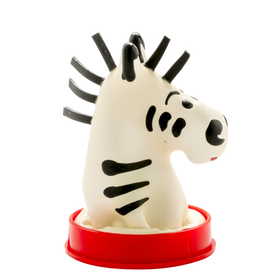 CONDOMERIE - HANDPAINTED NOVELTY CONDOMS ZEBRA