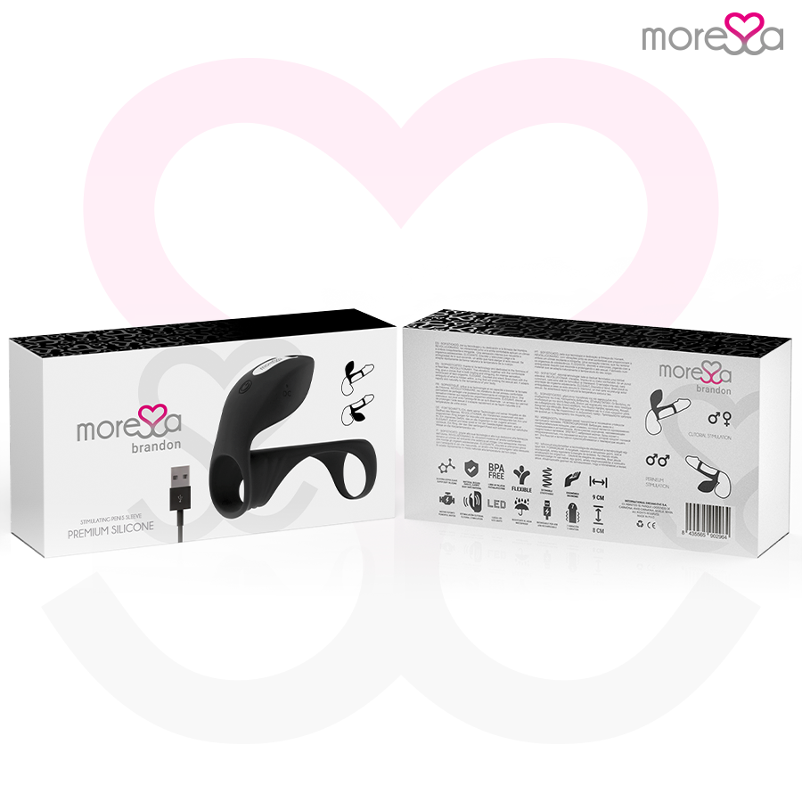 MORESSA - BRANDON VIBRATOR RING WITH COVER