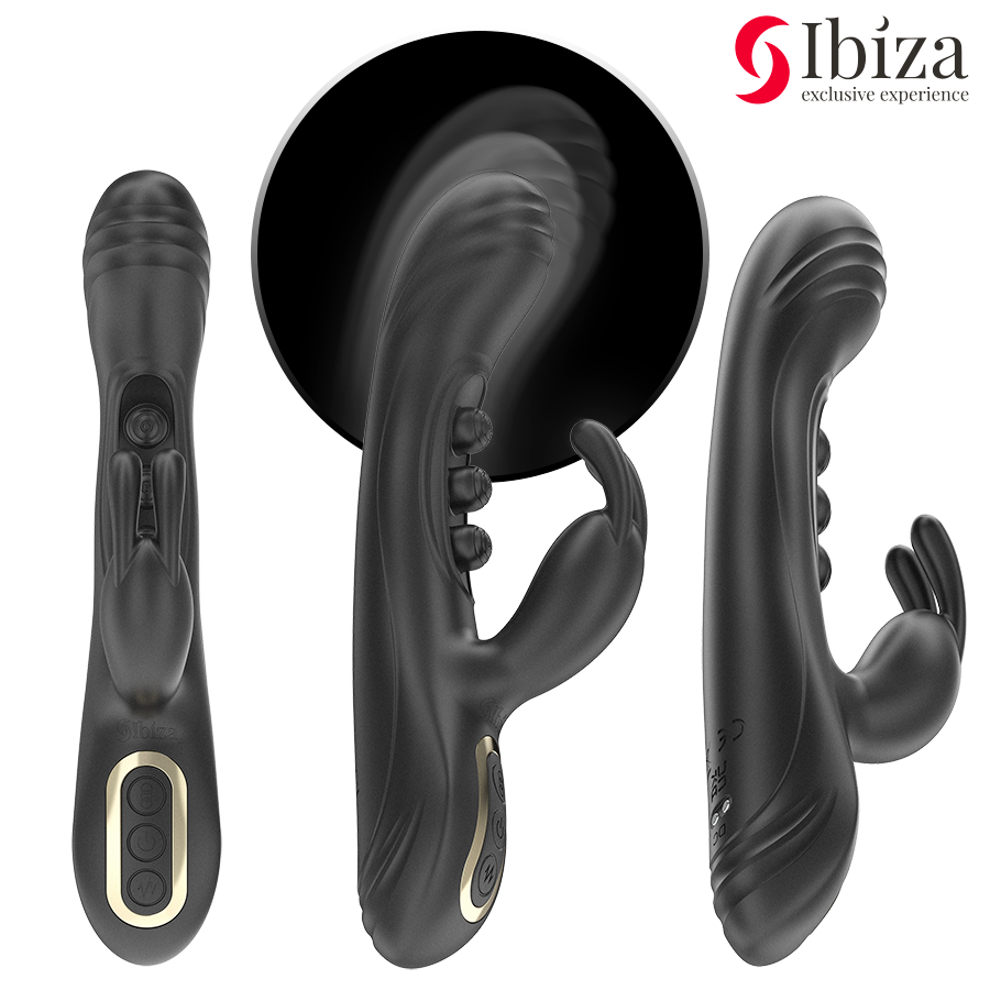 IBIZA - VIBRATING RABBIT WITH PULSATION