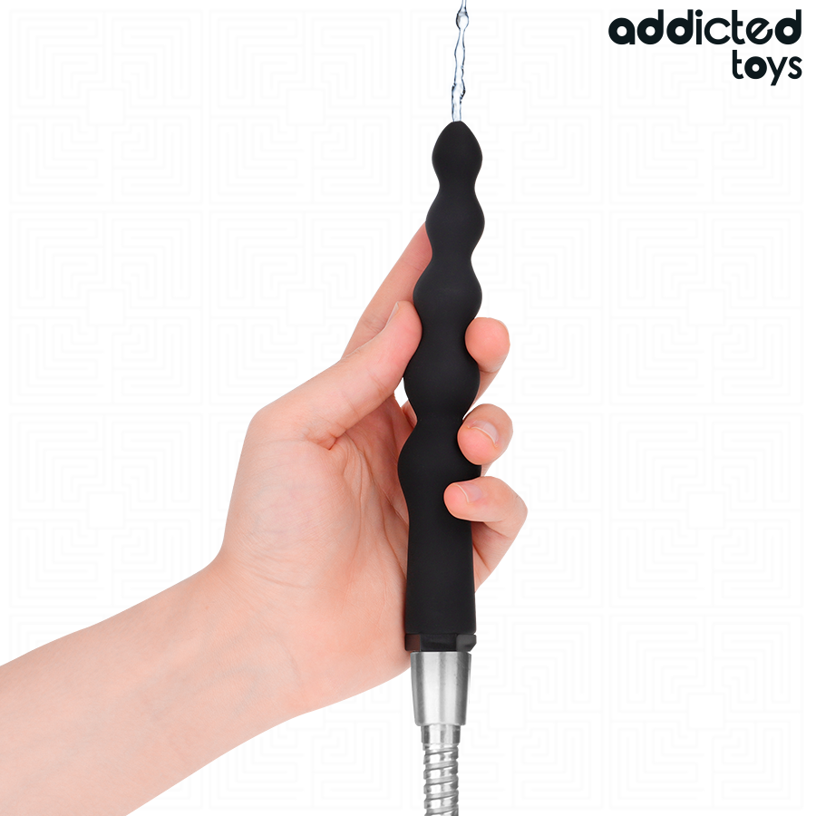 ADDICTED TOYS - ANAL CLEANER WITH UNIVERSAL ADAPTER MODEL 5