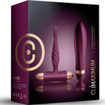 CLIMAXIMUM - DARE KIT TWISTED VIBRATOR + ANAL PLUG BEGINNER