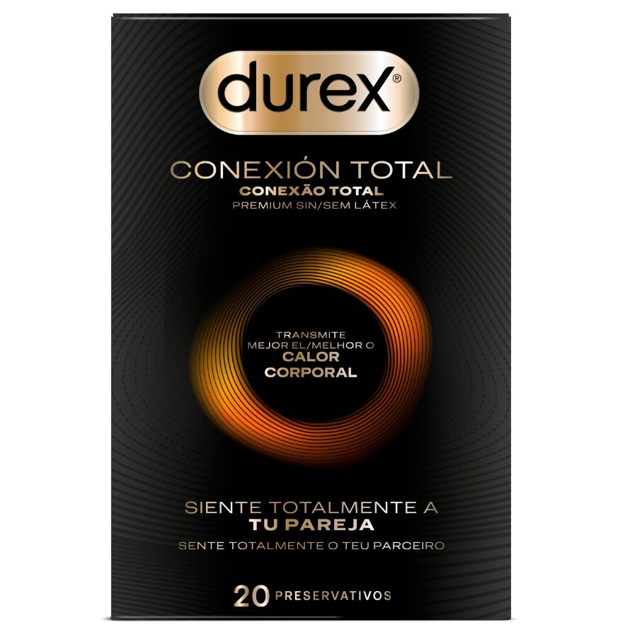DUREX - TOTAL CONNECTION ULTRA FINE PLUS LATEX FREE 20 UNITS