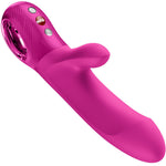FUN FACTORY - BI STRONIC EMBRACE THRUSTING RABBIT PULSATORS MAGENTA