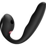 FUN FACTORY - ALLEGRO INSERTABLE DOUBLE AIR PULSE VIBRATOR BLACK