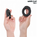 ADDICTED TOYS - HEATING EFFECT VIBRATING COCK RING REMOTE CONTROL