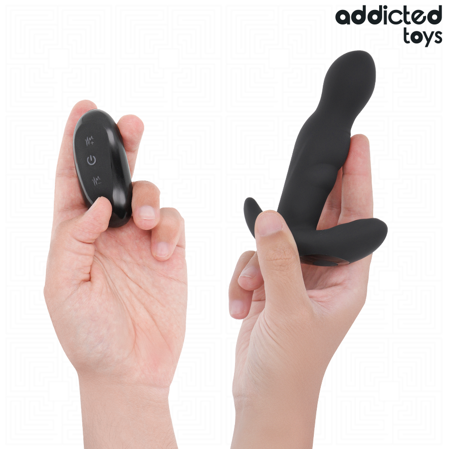 ADDICTED TOYS - ROTATING VIBRATING ANAL PLUG REMOTE CONTROL