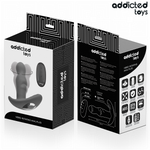 ADDICTED TOYS - ROTATING VIBRATING ANAL PLUG REMOTE CONTROL