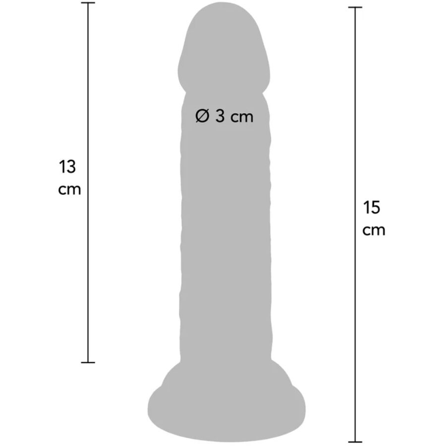 GET REAL - DELUXE REALISTIC PENIS 15 CM