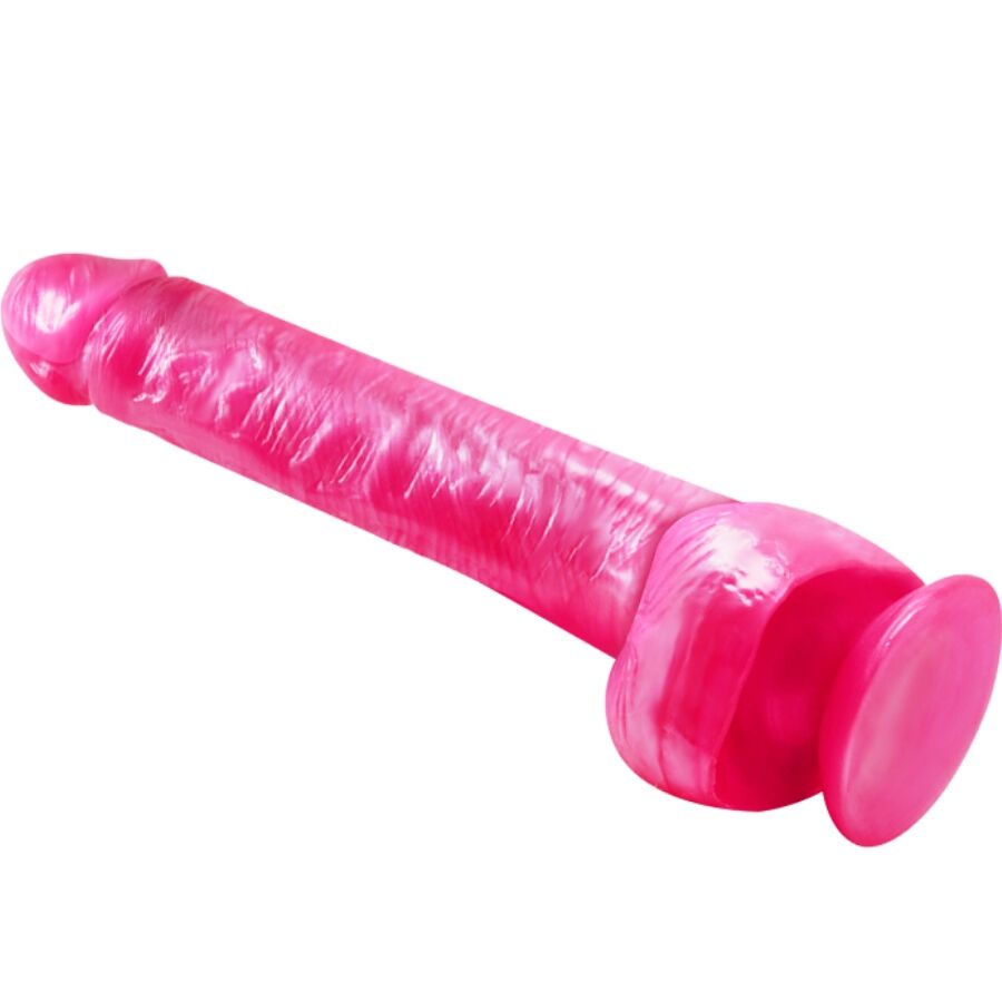 BAILE - REALISTIC PINK DILDO DONG WITH SUCTION CUP