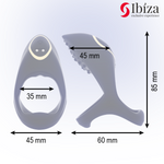 IBIZA - MULTI SENSORIAL COCK RING