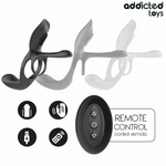 ADDICTED TOYS - DOUBLE PENIS RING WITH CLITORAL STIMULATOR