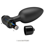 MR PLAY - SUPER POWER ANAL PLUG WITH VIBRATION