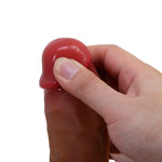 PRETTY LOVE - CURTIS REALISTIC DILDO WITH SUCTION CUP 17.3 CM -Ø- 4.2 CM