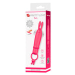 PRETTY LOVE - DELIA RABBIT VIBRATOR WITH RESISTANCE RING