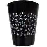 DIABLO PICANTE - BLACK CUP 500 ML WITH WHITE PENISES