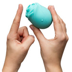 ROMP - ROSE GLOW CLITORAL SUCTION TOOL GLOW IN THE DARK