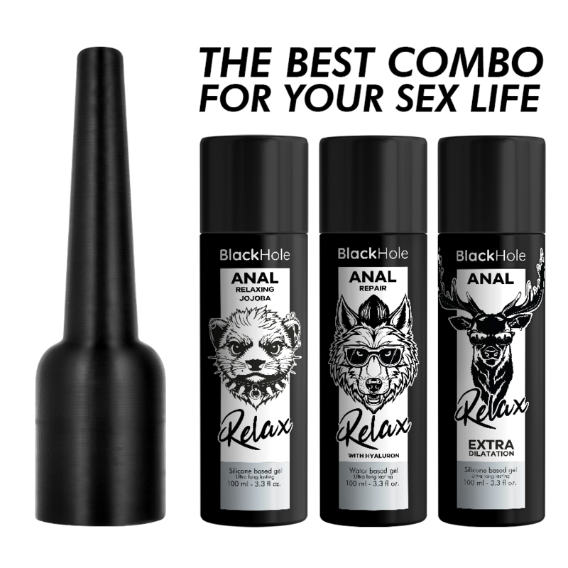 BLACK HOLE - ANAL LUBE APPLIERL SIZE 100 ML