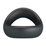 CRAZY BULL - VALEN ERGONOMIC SILICONE COCK RING BLACK