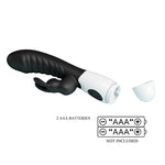 PRETTY LOVE - NAUGHTY BUNNY 30 FUNCTION RABBIT VIBRATOR BLACK