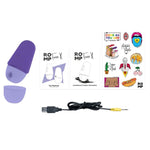 ROMP - FREE X CLITORAL STIMULATOR WITH LID 10 LEVELS RECHARGEABLE PURPLE