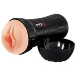 PDX EXTREME - REALISTIC SELF-LUBRICATED MASTURBATOR WITH SUPER DELICIOUS LIPS
