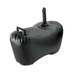 FETISH FANTASY SERIES - BODY DOCK INFLATABLE LOVE SEAT WITH DILDO 69.2 CM BLACK