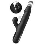 Fetish Fantasy Series Sonix Silicone Thruster Rabbit Vibrator Black