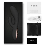 LELO - INA THRUST RABBIT THRUSTING VIBRATOR BLACK