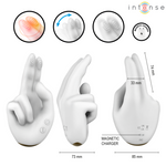 INTENSE - JIMMY HAND-SHAPED MULTIFUNCTION STIMULATOR WITH VIBRATION AND HEAT