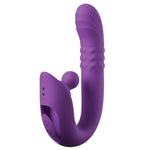 FANTASY FOR HER - HARMONI PRO PURPLE G-SPOT & CLITORAL RABBIT VIBRATOR