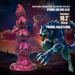POWER MONSTERS - PRIMAL BEASTLORD PINK TRANSLUCENT FANTASY SILICONE DILDO 26 CM Ø 5 CM