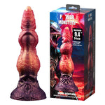 POWER MONSTERS - SAVAGE BEASTLORD TRICOLOR FANTASY SILICONE DILDO 24 CM Ø 5 CM