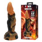POWER MONSTERS - TYRANNOSAURUS BICOLOR FANTASY SILICONE DILDO 20.5 CM Ø 5 CM
