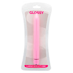 GLOSSY - SLIM VIBRATOR PINK