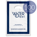 WATERFEEL - 100 SMALL PLASTIC BAGS 25 X 35 CM