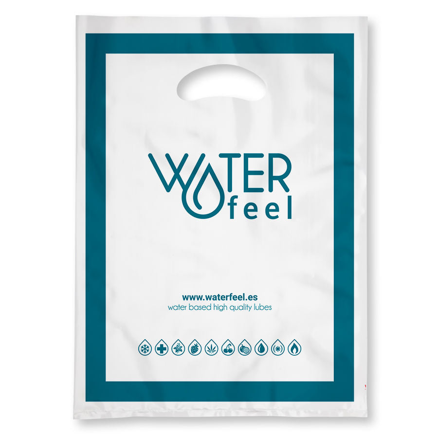 WATERFEEL - 100 MEDIUM PLASTIC BAGS 30 X 40 CM