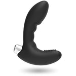 ADDICTED TOYS - PROSTATIC VIBRATOR RECHARGEABLE MODEL 4 - BLACK