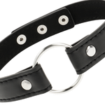 COQUETTE CHIC DESIRE - VEGAN LEATHER NECKLACE WOMAN ACCESSORY