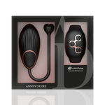 ANNE'S DESIRE - EGG REMOTE CONTROL TECHNOLOGY WATCHME BLACK/GOLD