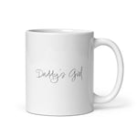 'Daddy's Girl' (Signature Edition) - White glossy mug