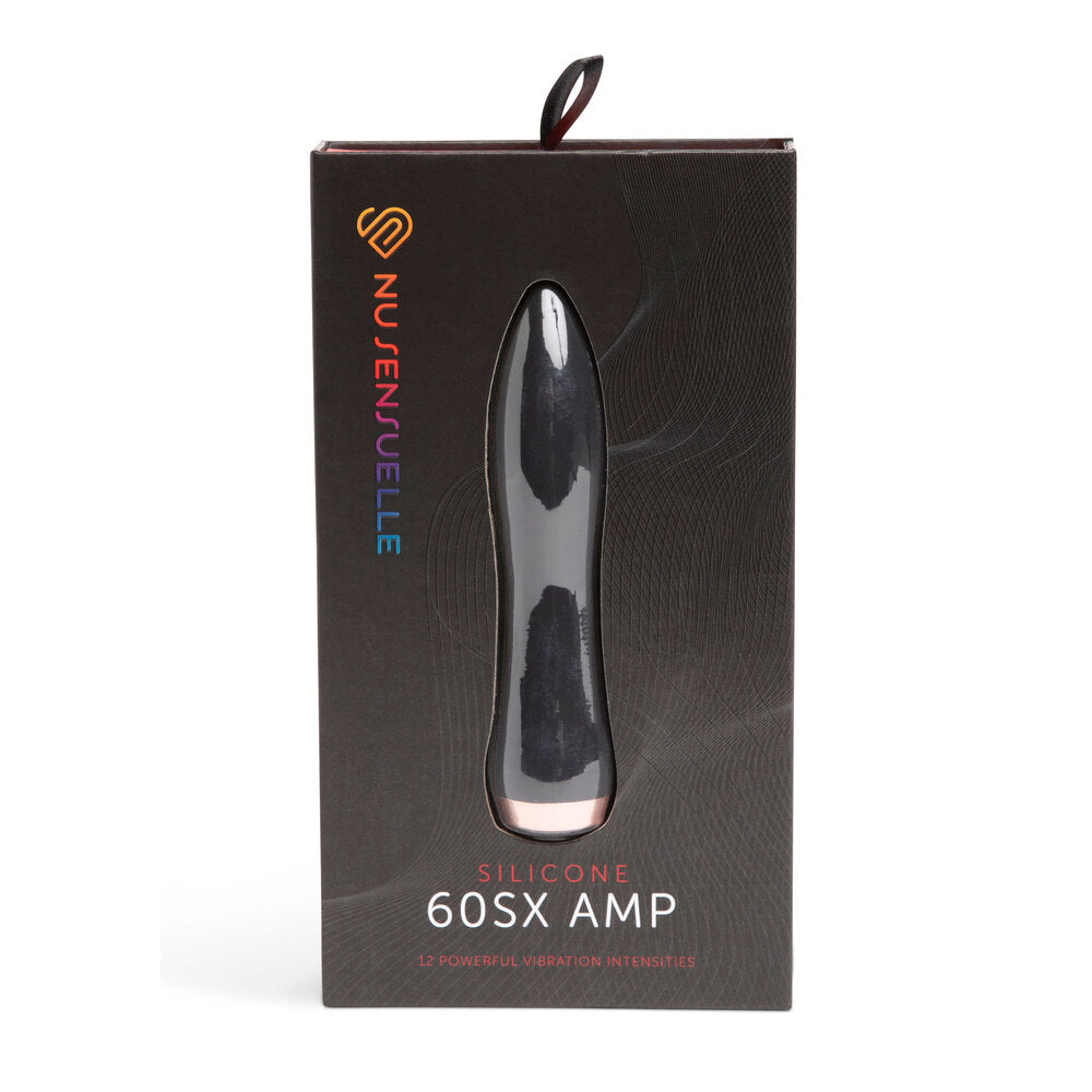 Nu Sensuelle Silicone 60SX AMP Bullet (Black)