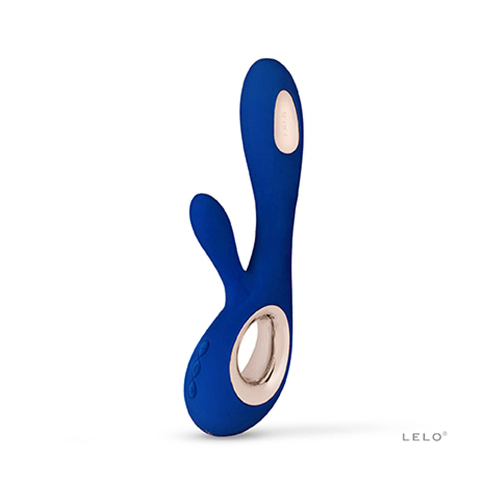 Lelo Soraya Wave Midnight Blue Dual Rechargeable Vibrator