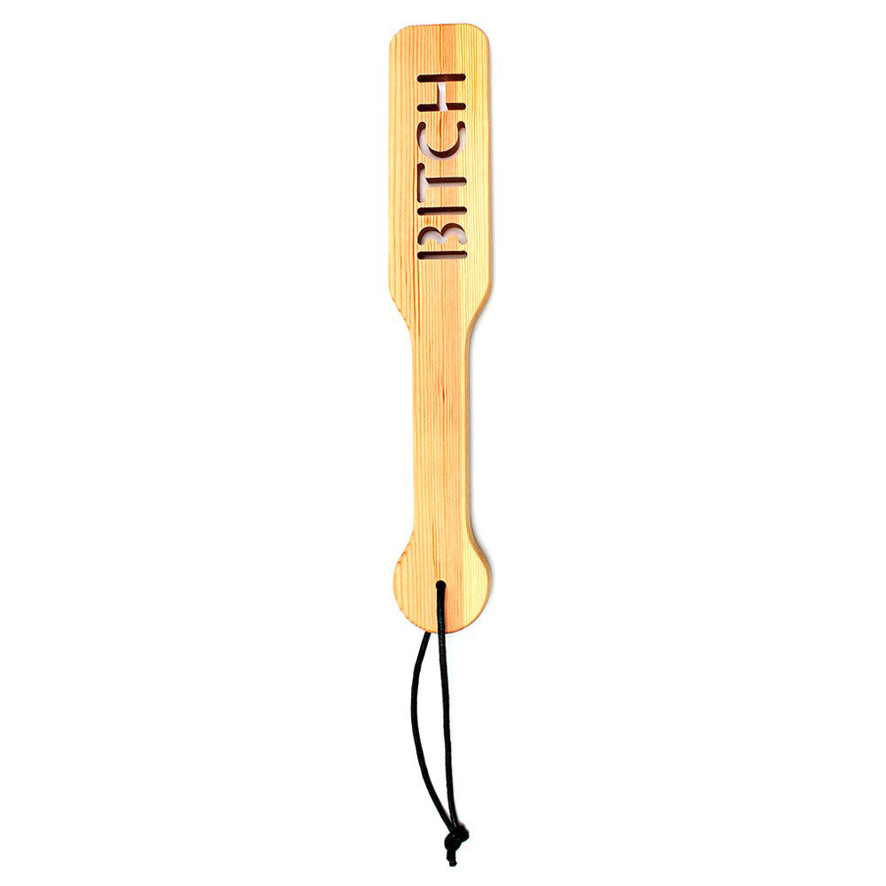 Wooden 'Bitch' Paddle