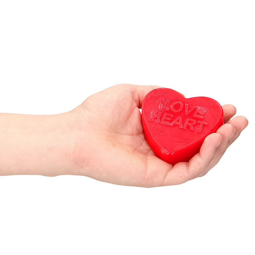 Love Heart Rose Scented Soap Bar