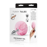 Furry Tales Pink Bunny Tail Butt Plug